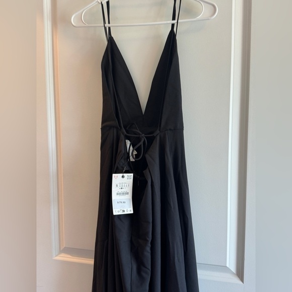 Zara Black Strappy Maxi Dress - Picture 10 of 10